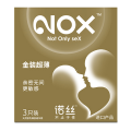 3枚诺丝安全套避孕套[金装超薄]