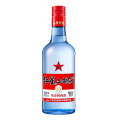 500ml红星二锅头白酒蓝瓶53度#
